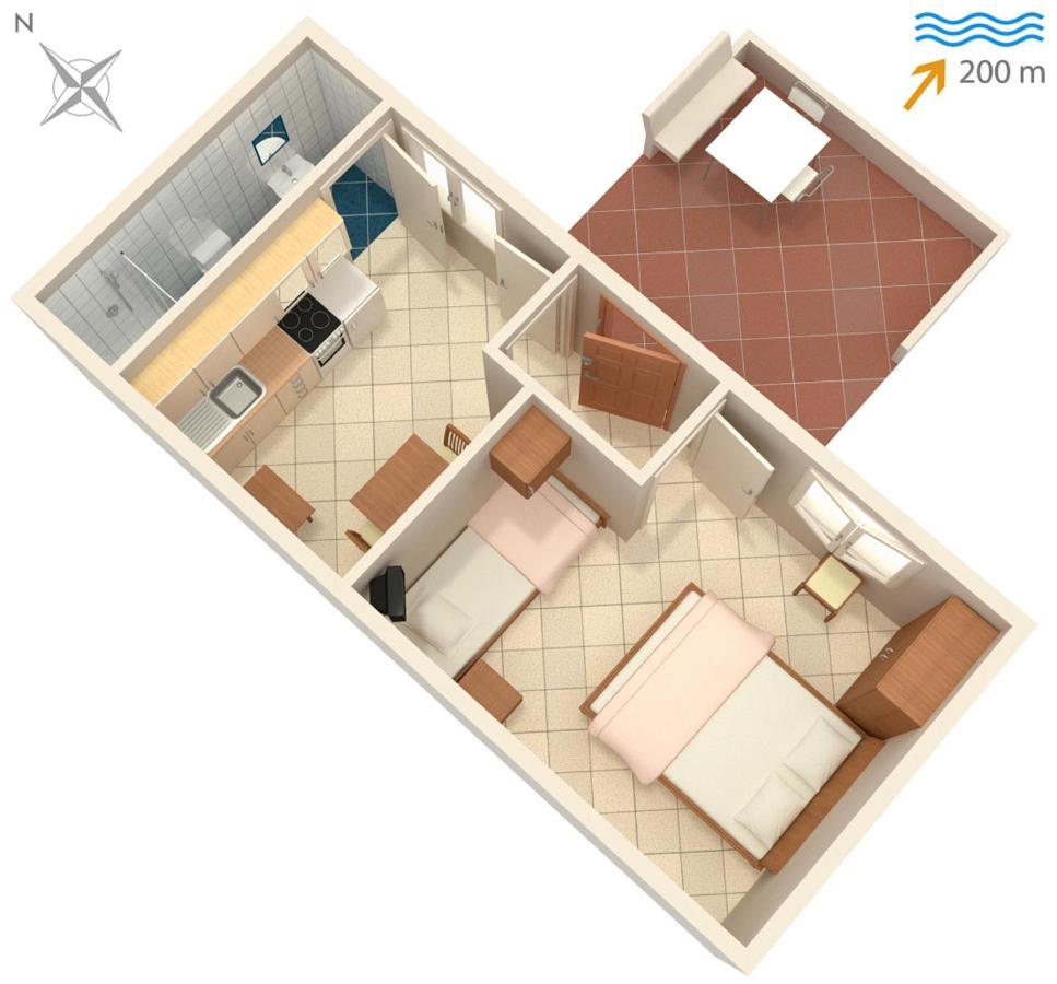 Apartments And Rooms With Parking Space Mali Lošinj Exterior foto